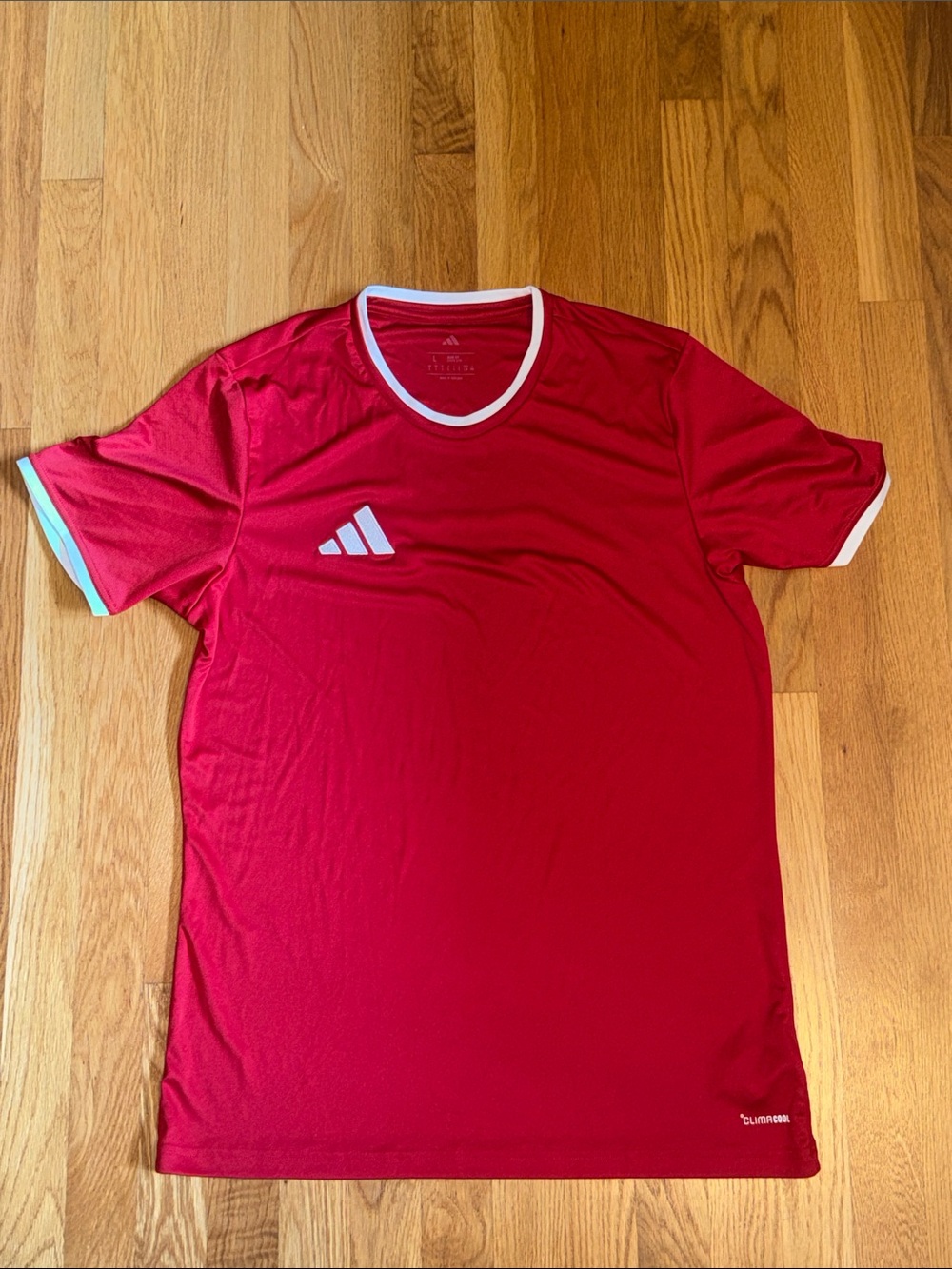 Red Adidas Jersey/Shirt